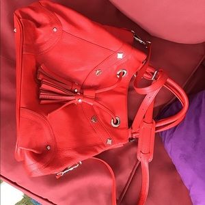 MCM vintage tote burnt orange